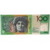 AUSTRALIA 1996 . ONE HUNDRED 100 DOLLAR BANKNOTE . EVANS/FRASER . TEST NOTE . LAST PREFIX CS96
